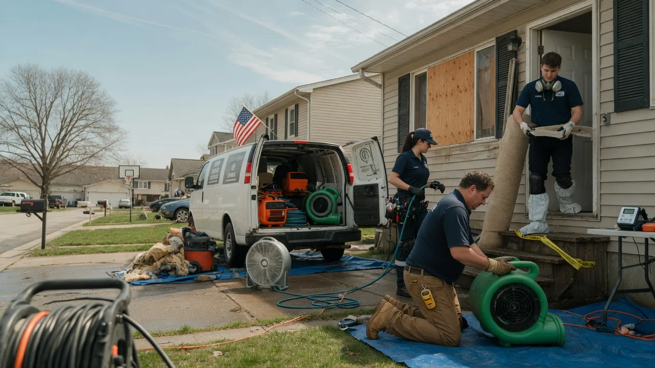 Water Damage Restoration in Hickory, PA near me